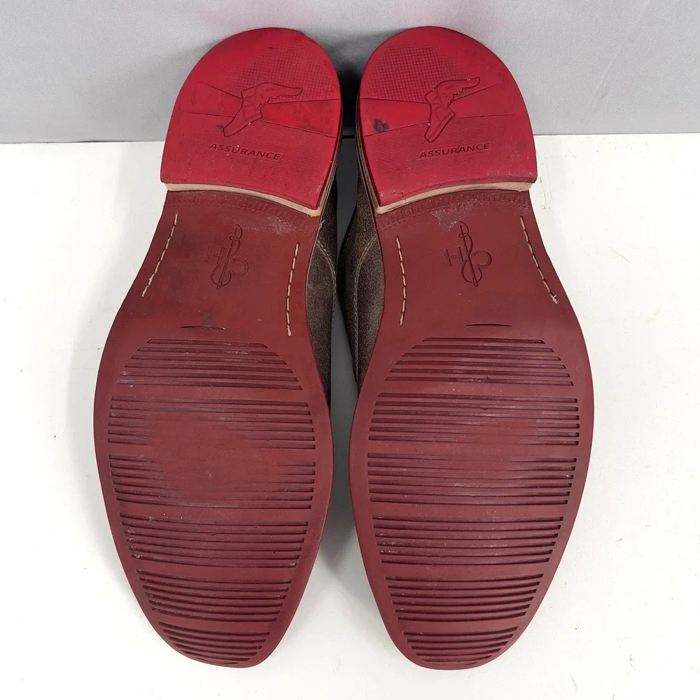 Vintage Cole Haan Nike Era Mens Brown‎ Leather Venetian Slip On Loafer Y2K 11 M
